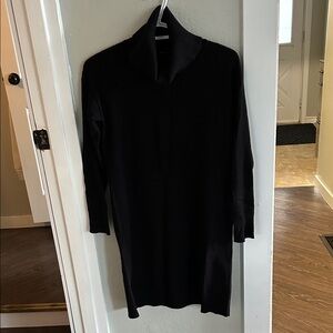 Reitman’s Black Turtleneck Sweater Dress